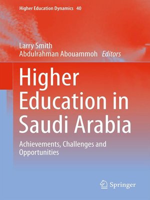 cover image of Higher Education in Saudi Arabia